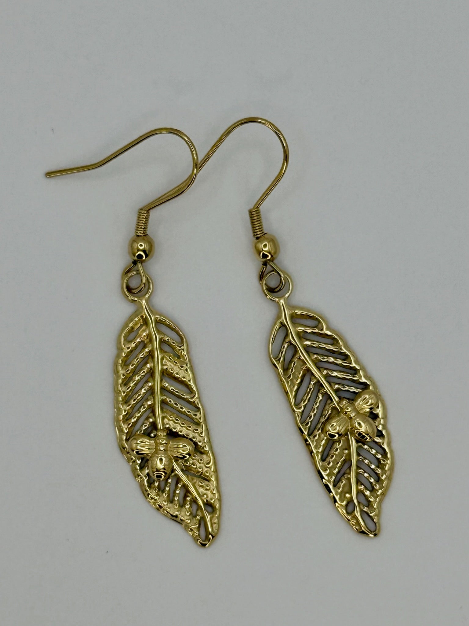 Boucles d'oreilles PLUME